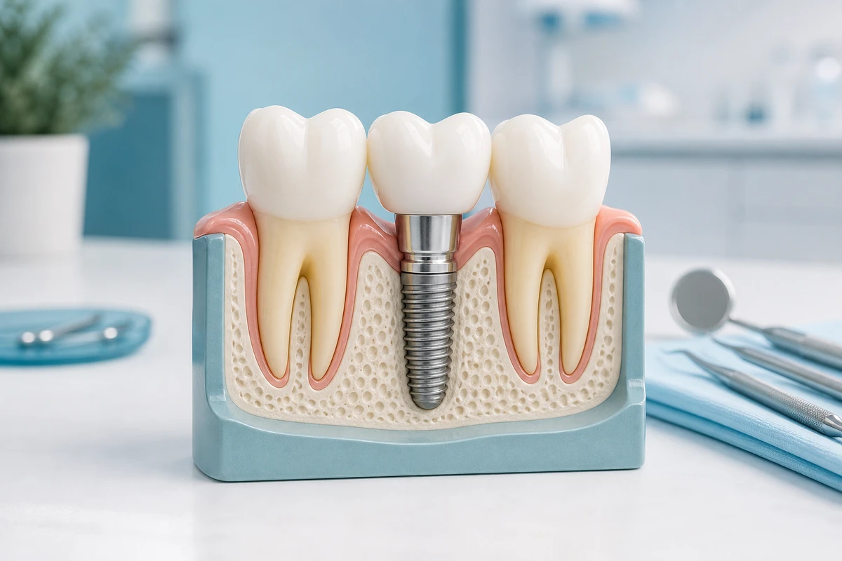 Dental implant treatment at Maa Shila Devi Dant Aspatal
